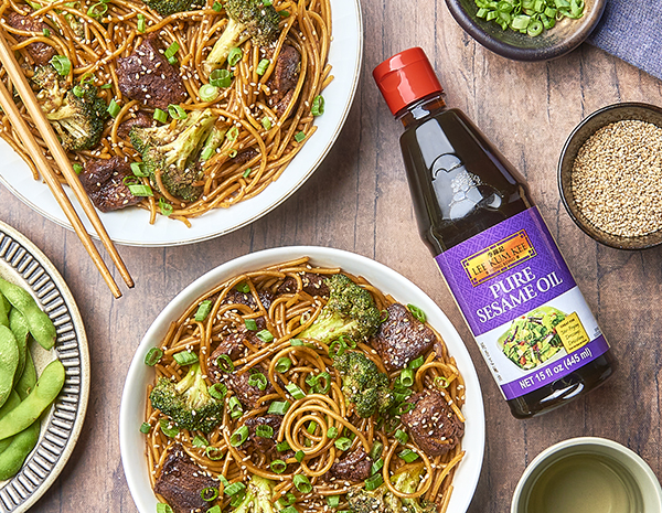 Recipe Gluten Free Beef and Broccoli Noodles