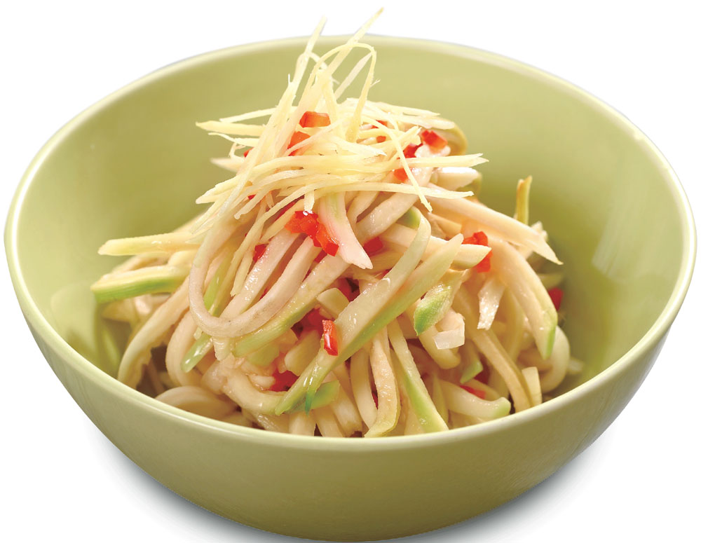 Recipe Green Papaya with Sodium Reduced Seasoned Soy Sauce
