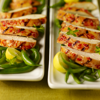 Recipe Grilled Chicken with String Beans