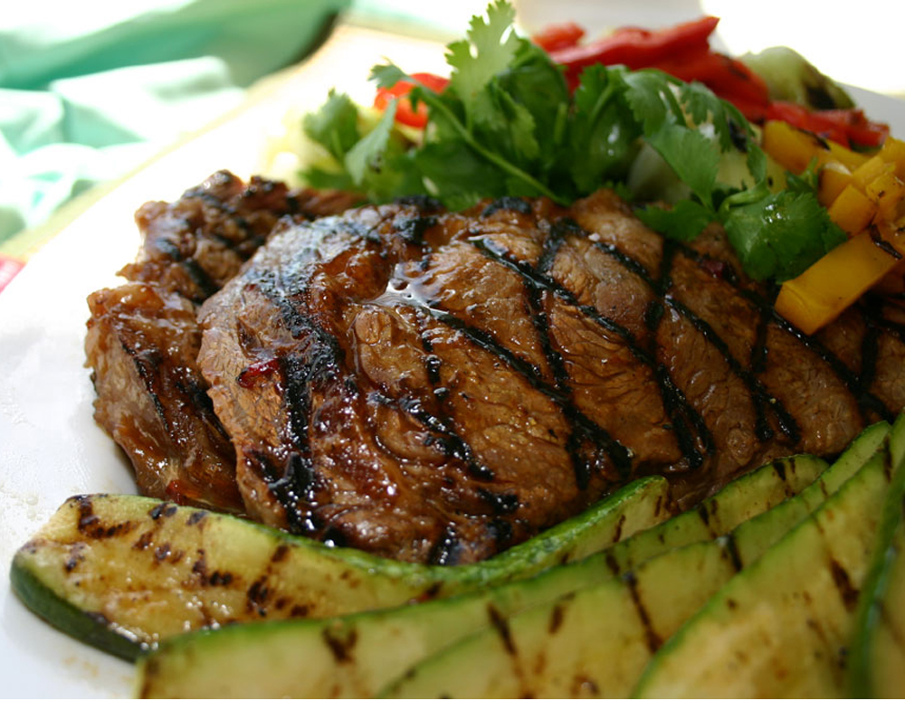 Recipe Grilled Rib-Eye Steak