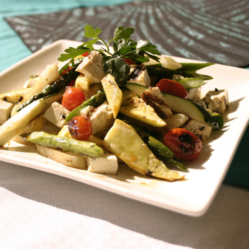 Recipe Grilled Tofu and Vegetables