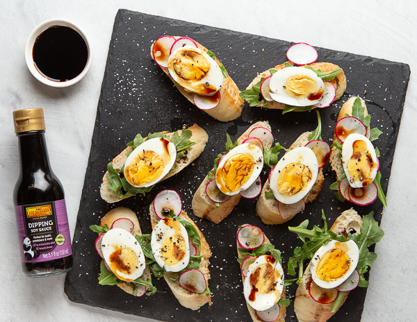 Recipe Hard Boiled Egg Crostini Re