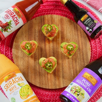 Recipe Heart Shaped Spicy Tuna Bites S