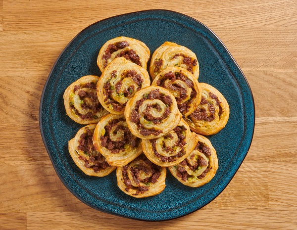 Recipe Hoisin Beef Pinwheels