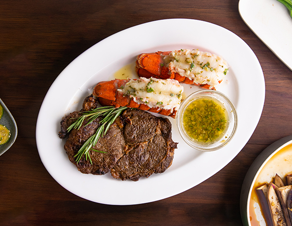 Recipe Homemade Deluxe Surf and Turf