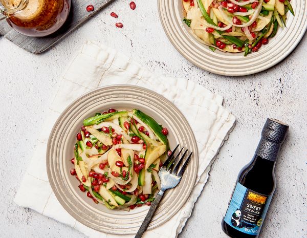 Recipe Honey Crisp Daikon Cucumber Salad