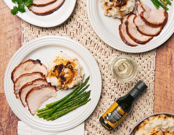 Honey Sesame Soy Roasted Turkey