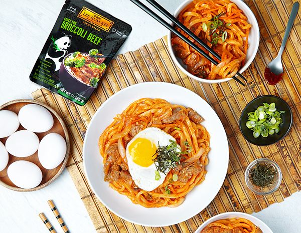 Recipe Kimchi Beef Noodle Stir Fry