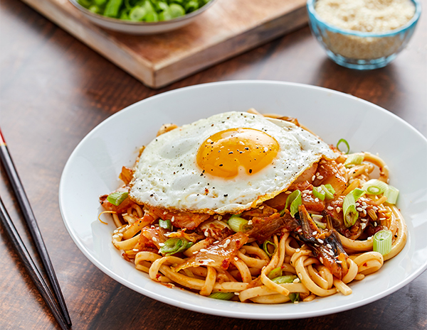 Recipe Kimchi Udon Stir Fry