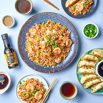 Recipe Leftover Holiday Ham and Shrimp Fried Rice S