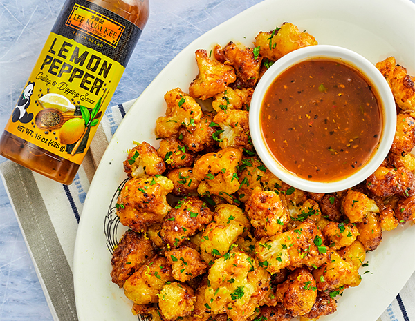 Recipe Lemon Pepper Cauliflower Wings