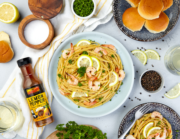 Recipe Lemon Pepper Shrimp Scampi