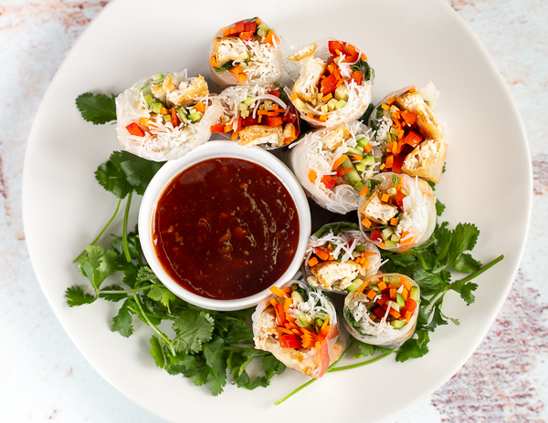 Recipe Lemongrass Tofu Summer Rolls