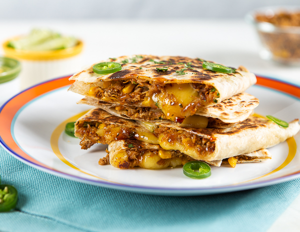 Recipe Lime Cilantro Chicken Quesadillas