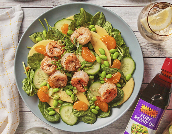 Recipe Mango Mandarin Sesame Shrimp Salad