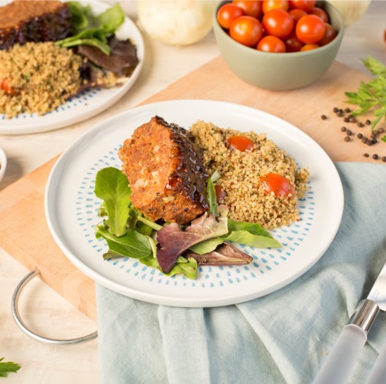 Recipe Meatloaf with Black Pepper Sauce S