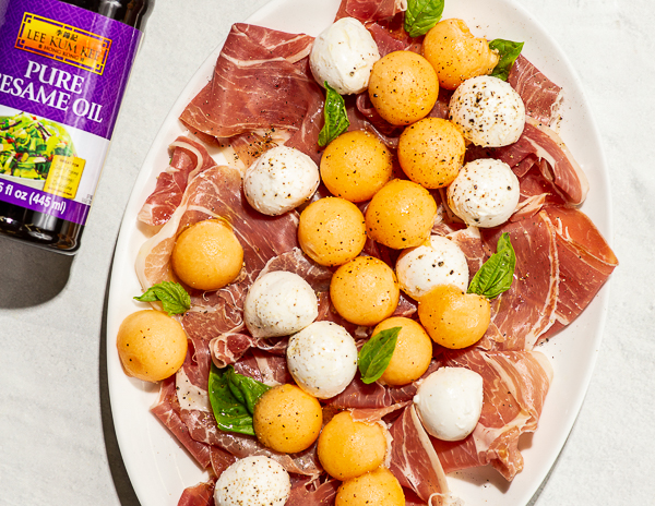 Recipe Melon with Prosciutto & Basil