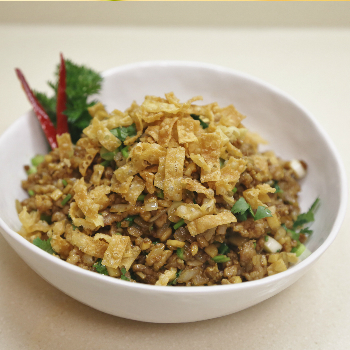 Recipe Minced Chicken with Garlic Hoisin Mustard Sauce S
