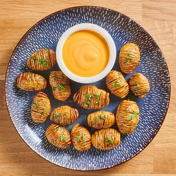 Recipe Mini Hasselback Potatoes in Air Fryer_S