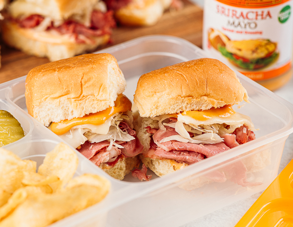 Recipe Mini Reuben Sliders