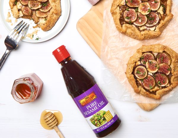 Recipe Mini Sesame  Fig Galettes