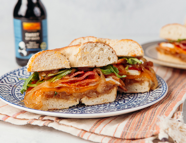 Recipe Onion & Bagel Sandwich