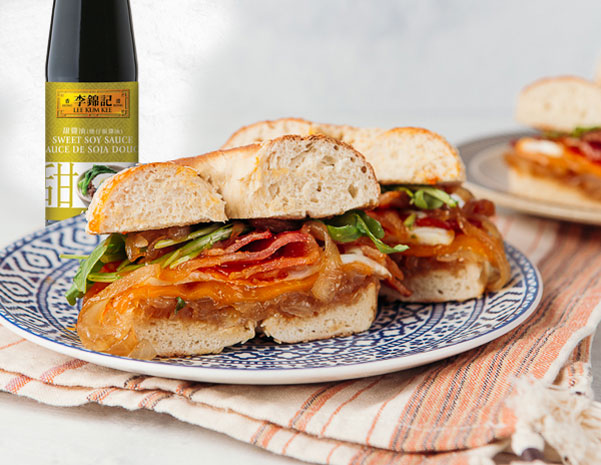 Recipe Onion and Bagel Sandwich CND