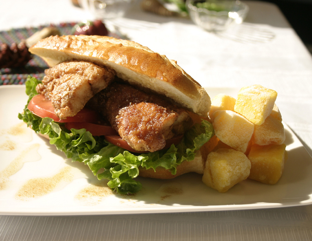 Recipe Pan-Fried Catfish Sandwich