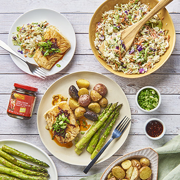 Recipe Pan Seared Cod with Chili Garlic Oil S