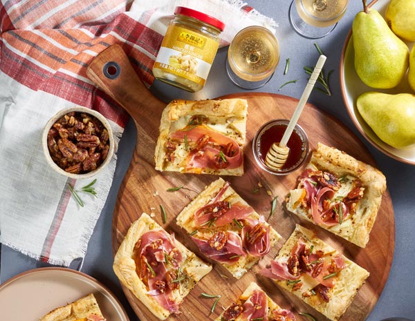 Recipe Pear Prosciutto Tart