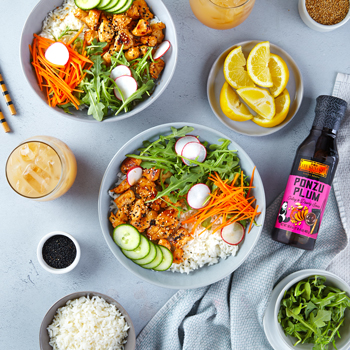 Recipe Ponzu Chicken Rice Bowl S