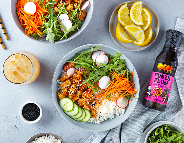 Recipe Ponzu Chicken Rice Bowl