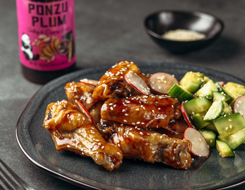 Recipe Ponzu Plum Chicken Wings (Air-Fried)
