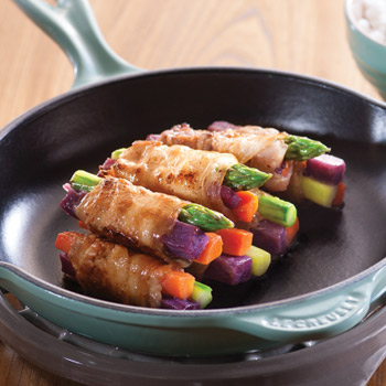 Recipe Pork and Veggie Bundles S