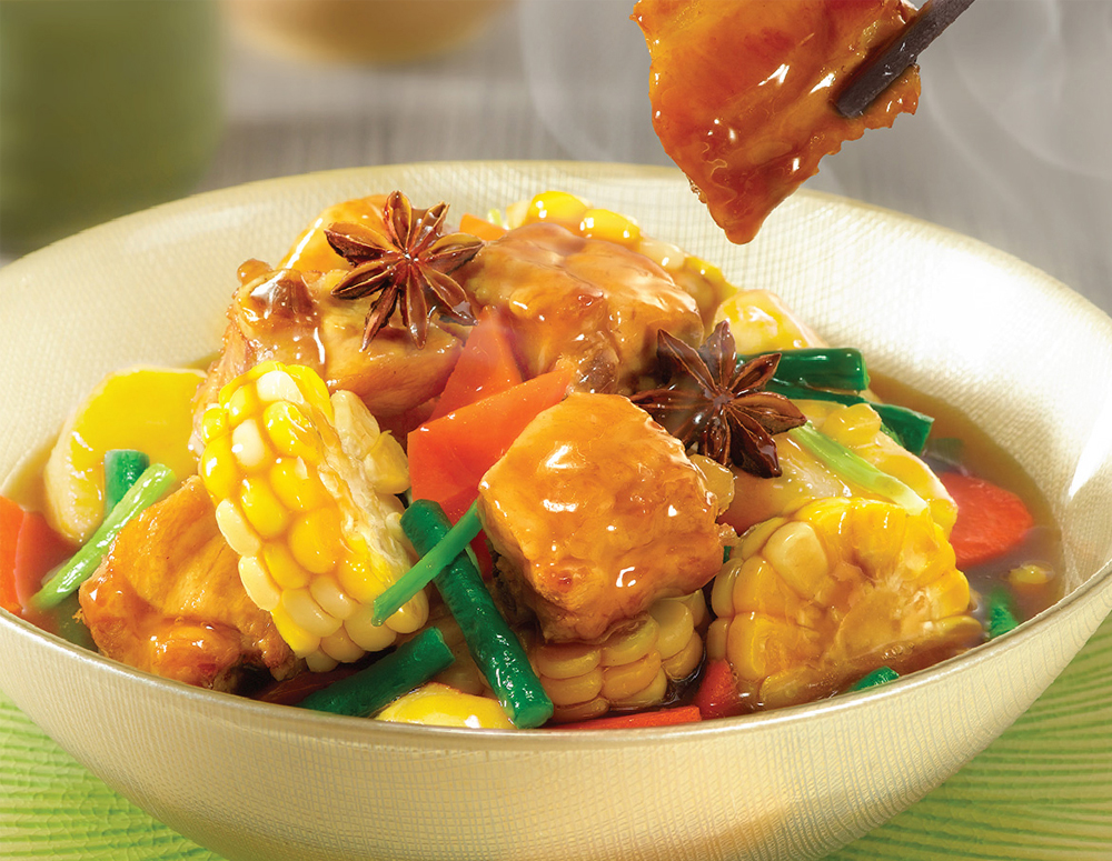 Recipe Pork Rib Stew with Mixed Vegetables