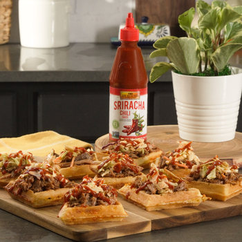 Recipe Pulled Pork Waffle Bites S