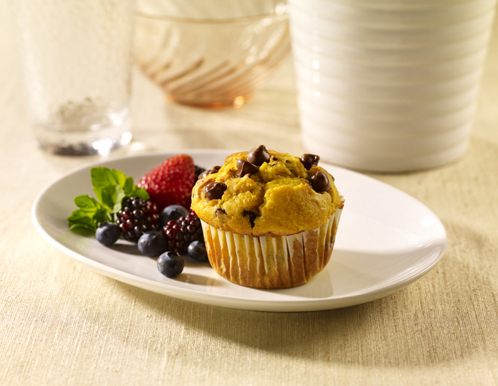 Recipe Pumpkin Muffins with Lee Kum Kee Plum Sauce