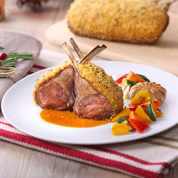 Recipe Rack of Lamb Provencal with Premium Soy Sauce