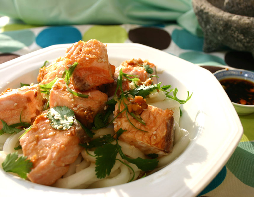 Recipe Roasted Ginger Maple Salmon