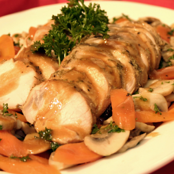 Rosemary Flavored Soy Turkey Tenderloin