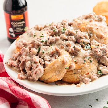 Recipe Sausage Gravy & Biscuits S