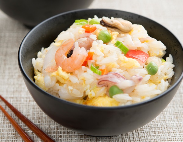 什錦海鮮粒炒飯