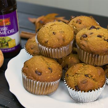 Recipe Sesame & Chocolate Chip Pumpkin Muffins S