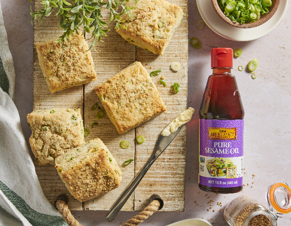 Recipe Sesame and Scallion Biscuits