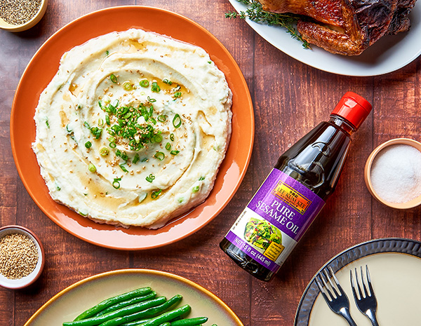 Recipe Sesame and Scallion Mashed Potatoes