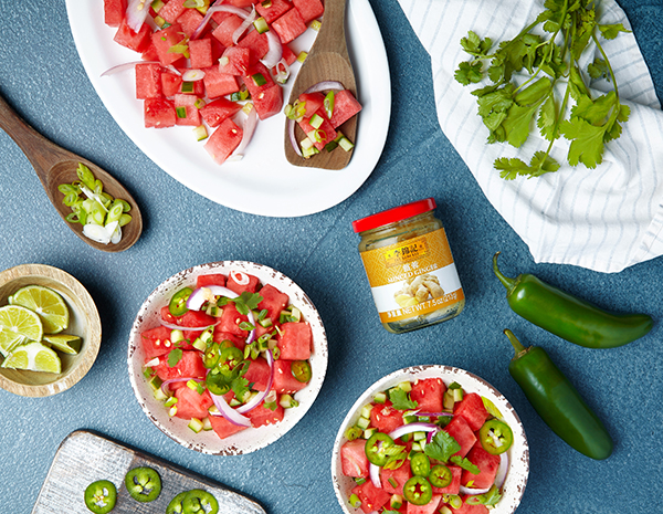 Recipe Sesame Lime Watermelon Salad