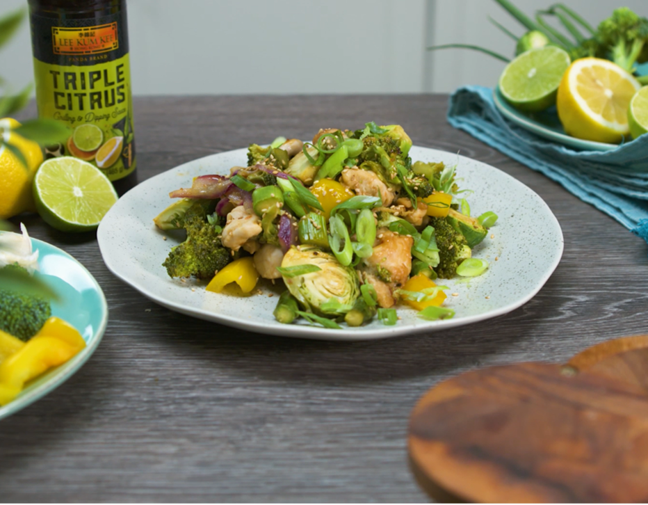 Recipe Sheet Pan Citrus Chicken & Veggies