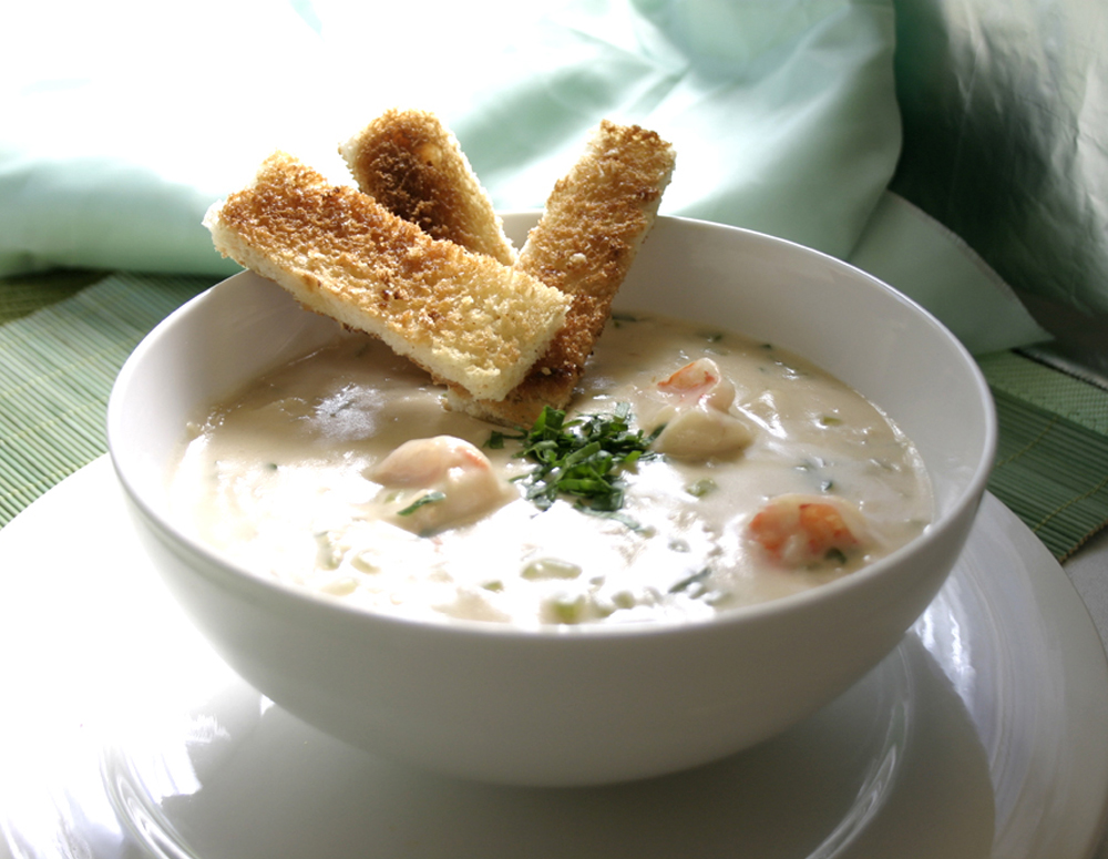 Recipe Shrimp and Scallop Chowder