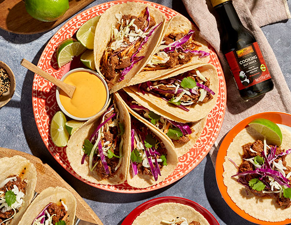 Recipe Slow Cooker  KBBQ Tacos