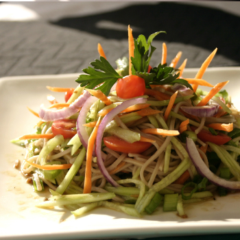 Recipe Soba Noodles with Premium Soy Vinaigrette